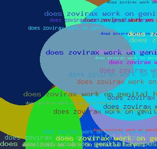 does zovirax work on genital herpes